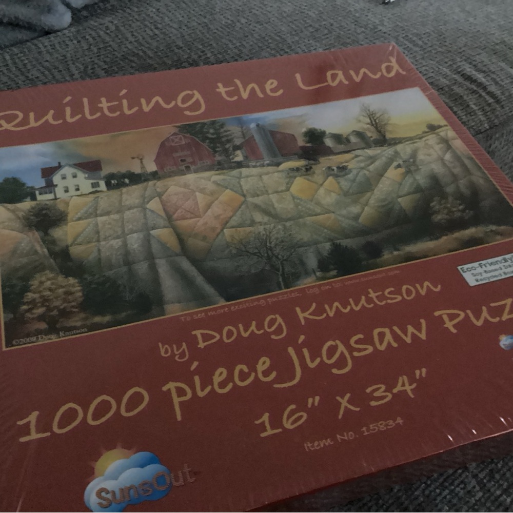Lovely jigsaw puzzle for the quilter in your life